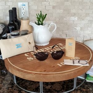 New Toms Maverick 201 Black Tortoise Shell Aviator